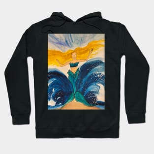 Mermaid Watercolor Hoodie